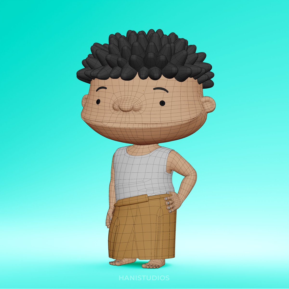 hanistudios_'s tweet photo. Mat, from Kampung Boy

I made this character from Malaysian cartoon series, Kampung Boy. Take a look!

My Youtube &amp; Artstation :
https://t.co/az47aeOLfT
https://t.co/FqppH1lpP2

#3d #blender #blender3d #kampungboy #character #aniMY #ArtistOfMalaysia https://t.co/EoAJkr7yig