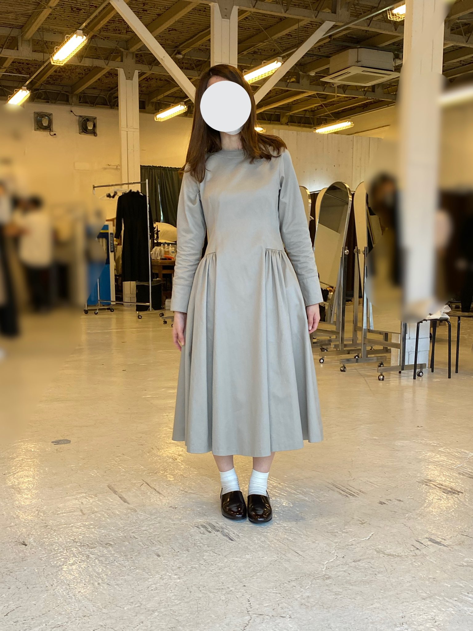 foufou フーフー クラフトマンギャザーワンピース サイズ1 foufou フーフー クラフトマンギャザーワンピース サイズ1