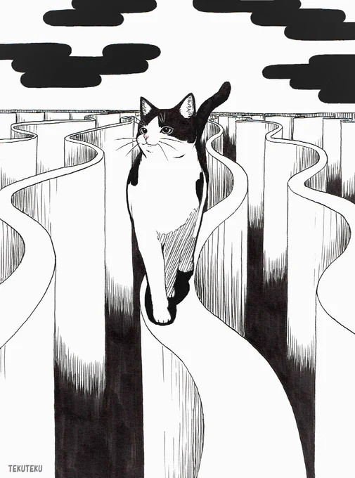 絵を描く集中力が
どのくらい持つか
ってツイートを
見かけて
オイラの場合
気付いたら
5,6時間は
当たり前で
完成のイメージ
があって初めて
描き始めるので
その絵が何時間
も
掛かる絵なら
時間を忘れて
描き続ける～🎶
 #illustration 
 #オリジナルイラスト 