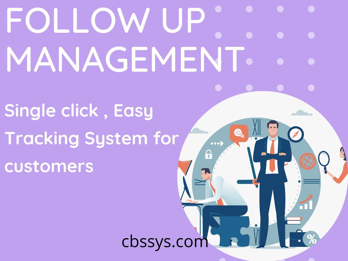 CBSSystems_USA's tweet photo. Follow-up Management 
SLGT CRM provides the best tracking system of leads and Customers to achieve the sales target.
#sales #leads #customers #followup #crm #freecrm
https://t.co/KjIu0jgIkB https://t.co/mXF1gt7BtI