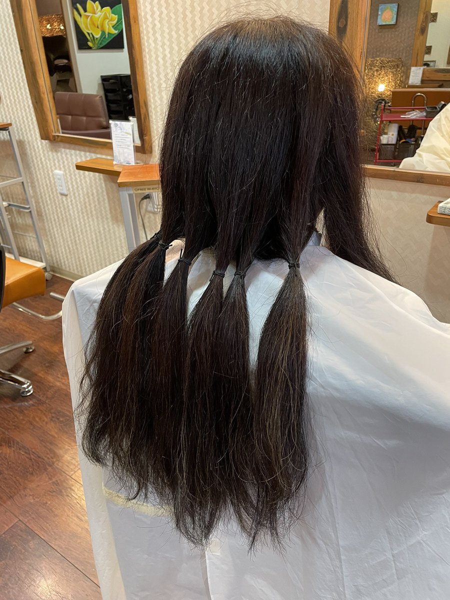 bistaraiemi's tweet photo. 人生2回目のヘアドネーション。
#岡山 #Okayama #ネパール #Nepal #ダフェプロジェクト #Danfe #andswell_hairresort　　#ヘアドネーション https://t.co/6u5xx46Fwy