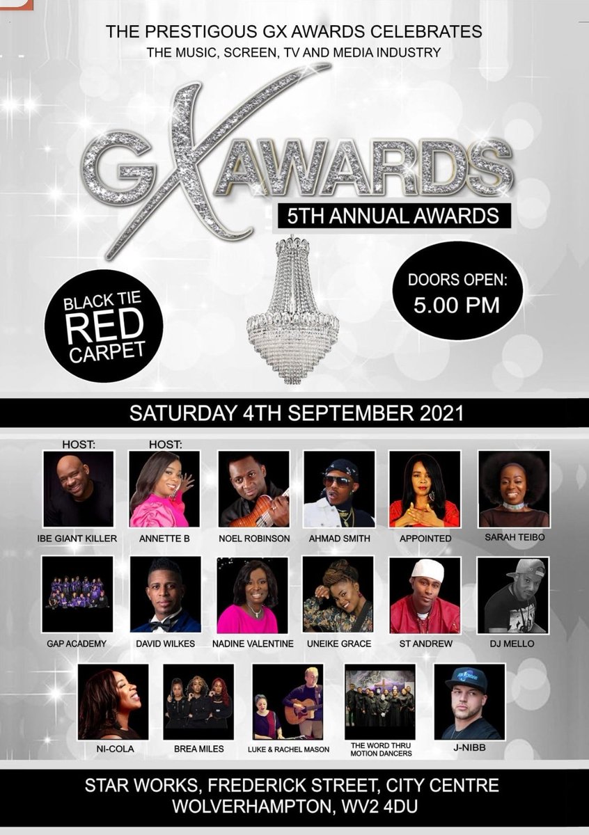 ChrisJae_Acts's tweet photo. Today is the day to celebrate with my #TheTaleOfTheFatherless family ๐
First event I've been to since Covid hit so I can't wait to attend ๐คฉ #TheGXAwards https://t.co/5B3wIUmPCL