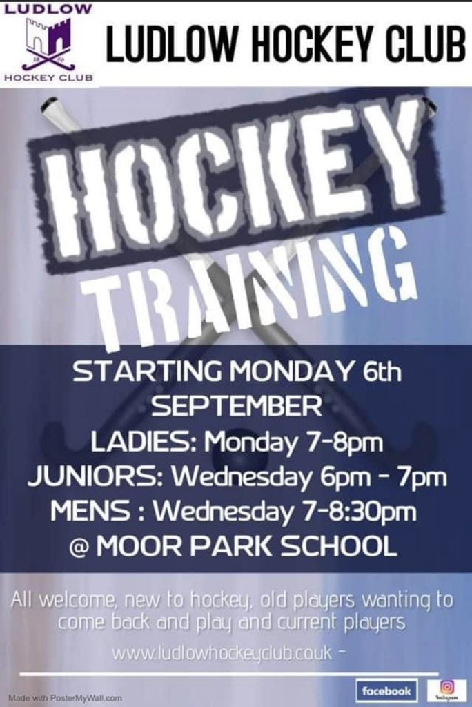 LudlowHK's tweet photo. Ludlow HC are still looking for players this season to consolidate their position in the old west Midlands premiership. Ideally after a couple of forwards and a full back. Home matches at Much Wenlock. Friendly young ambitious side. 📧 Patrick.x.mcbride@gmail.com @MRHARESULTS https://t.co/zrGwEahcEL