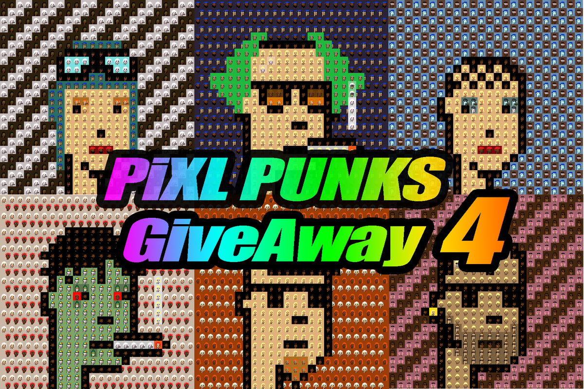 PiXLPunks's tweet photo. ๐ GiveMe that PiXL Punk !! ๐
1. Like + Follow
2. RT
3. Tag 2 friends
4. (Optional) Join discord to double your chance https://t.co/gmQex3JVIn
๐ End Sep 6, 20pm CEST
๐ Good Luck !!!
#NFTCommmunity #NFTGiveaways #polygonpunks https://t.co/tqxnHqlu39