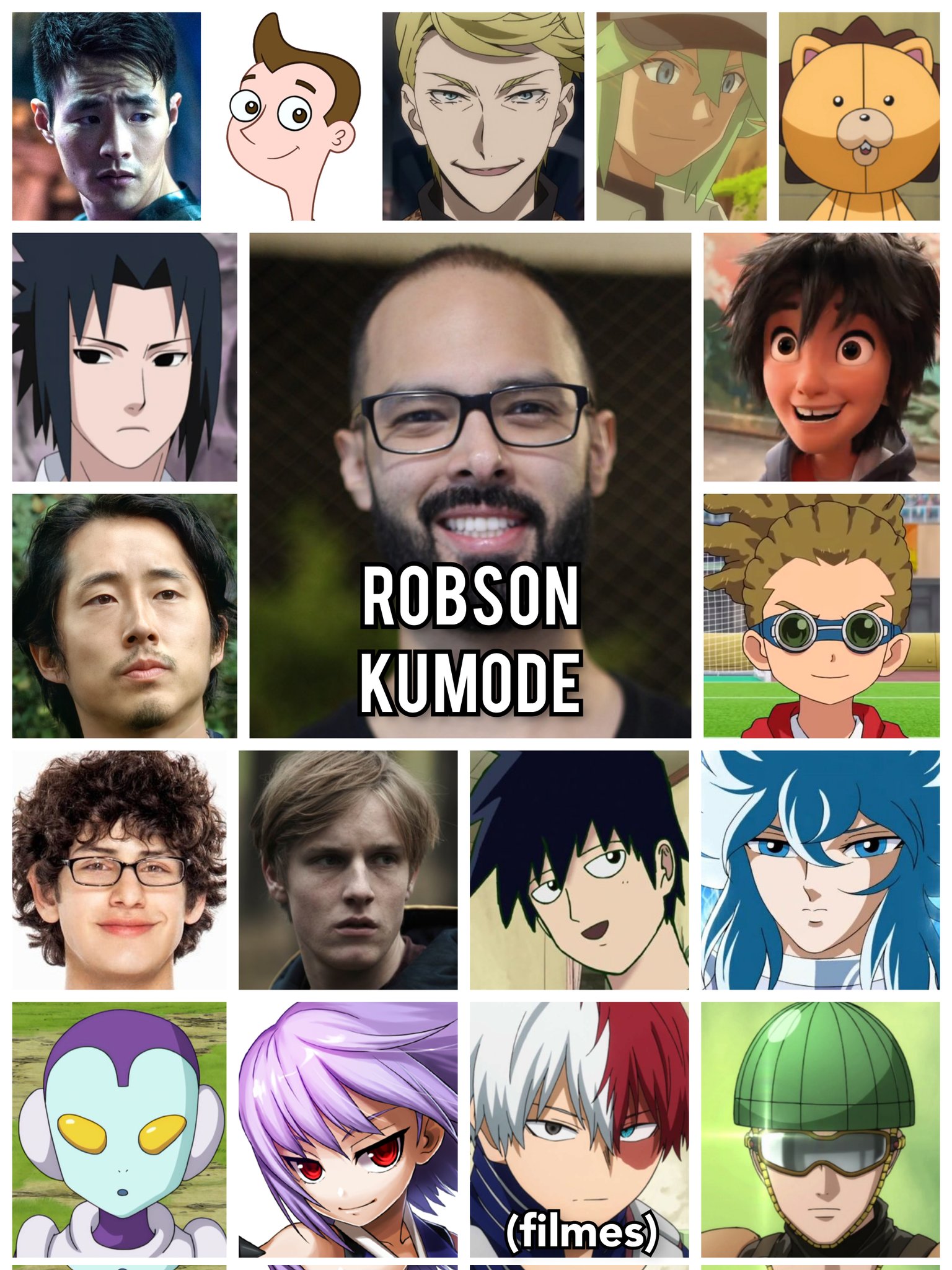 Robson Kumode, dublador da série Naruto, é convidado da temporada de lives  do Grupo Esparrama - Arribação