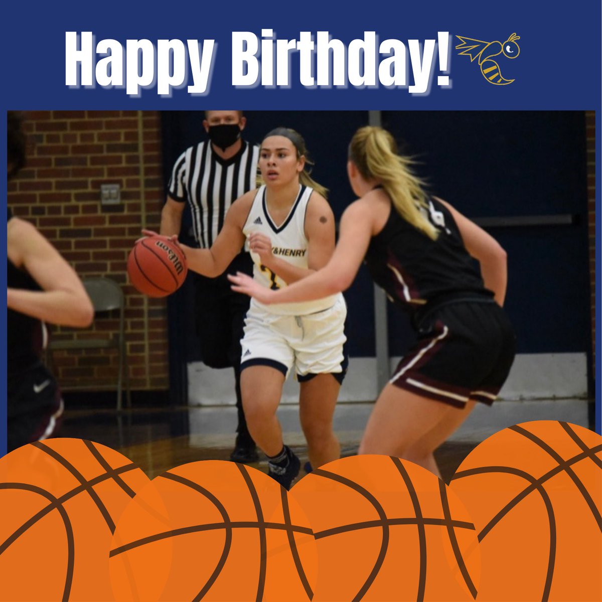 EmoryHenry_WBB's tweet image. Happy Birthday to sophomore Bri Hogan! We are happy you’re apart of the EHCWBB family! Have a great day‼️💙🏀🥳