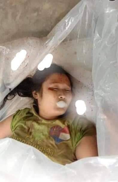 YarMoeAung3's tweet photo. A Karen couple was shot dead by a military man on their way home from fishing in Thee Ein village, Thaton.The woman is 5 months pregnant. 
#whathappeninginmyanmar 
#Sep4Coup 
#Thaton https://t.co/PzvaG6DnTJ