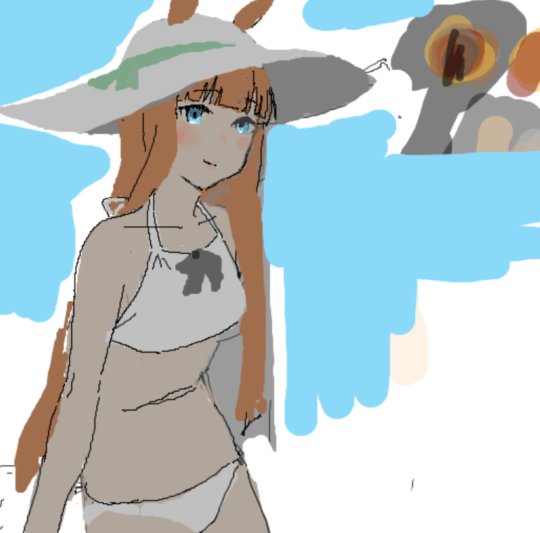 「」|面相棒のイラスト