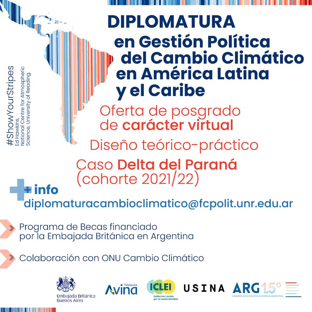 Con diseño teórico-práctico y con la intención de generar soluciones climáticas situadas, la Diplomatura trabajará durante la primera cohorte el caso del Delta del Paraná. 

Consultá en diplomaturacambioclimatico@fcpolit.unr.edu.ar