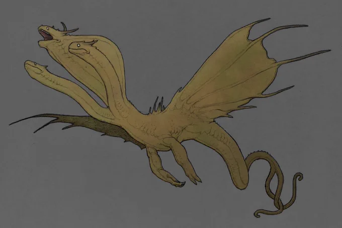 お気に入りの怪獣イラストたち 