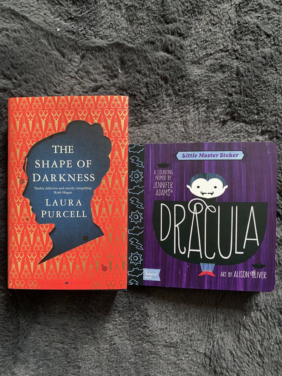 PaulaGAlves's tweet photo. Horror/gothic-ish literature for mom and baby daughter! 2 months old isn’t too soon for this, is it? (Hope I’m not told off by my fellow academic human development expert colleagues!)❤️ ⁦@spookypurcell⁩ https://t.co/iQiUqSttpz