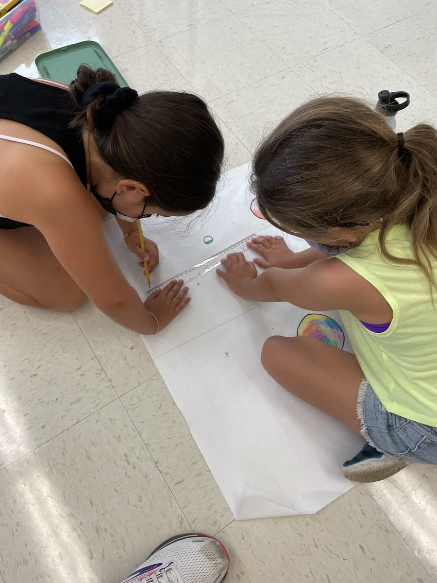 Teamwork is Dreamwork in <a href="/miss_ripes112/">Ally Ripes</a>  room! These 3rd graders are creating a way to learn about each other and are building their classroom community together. #friendoftheweek #studentvoice  #112Leads #ITtigers