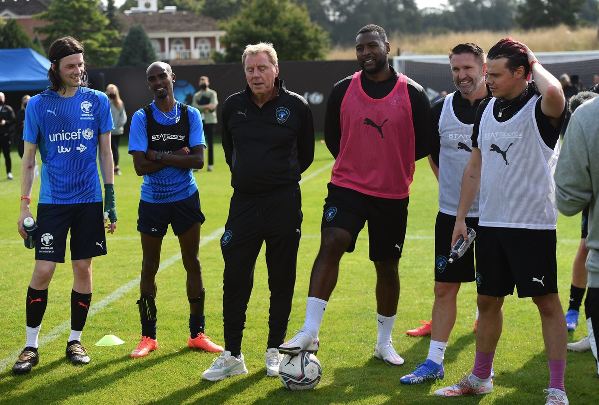 Wes5L1nk's tweet image. Great week training @socceraid , fantastic experience and more importantly to help raise money for @UNICEF_uk to help children all over the world. Watch on ITV tonight and STV from 6.30pm. Please donate if you can at socceraid.org.uk/donate