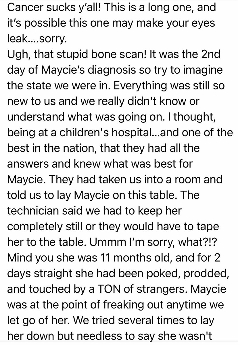 b_andbabies's tweet photo. Maycie’s story part 3 🎗💛🎗
#ChildhoodCancerAwareness #GoGold #retinoblastoma #SharingIsCaring https://t.co/XE6IAZfLqs