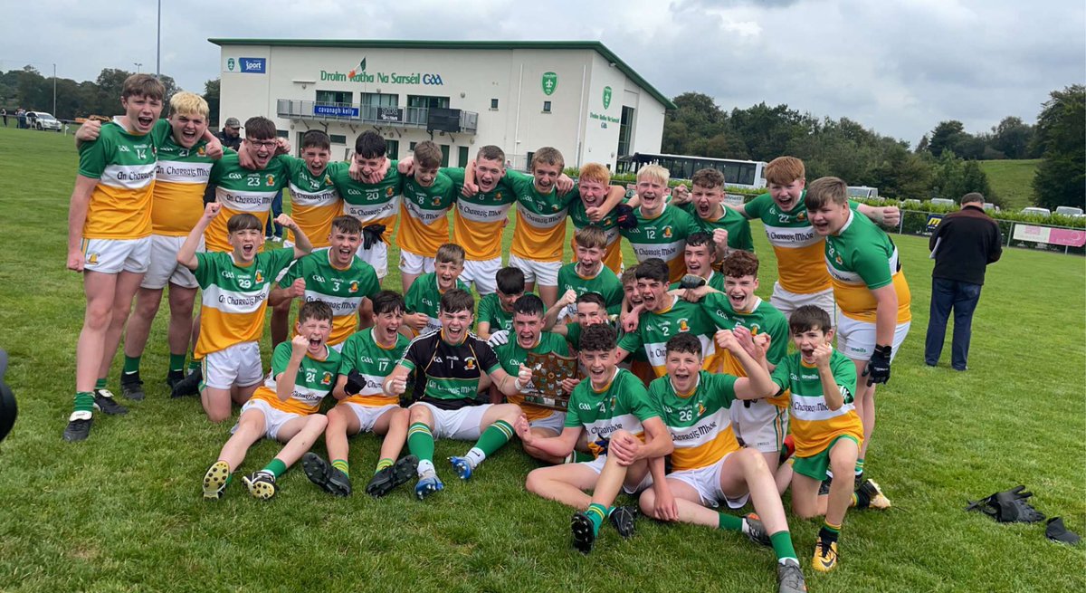 Tyrone U15 League Champions 
                  💚💛
