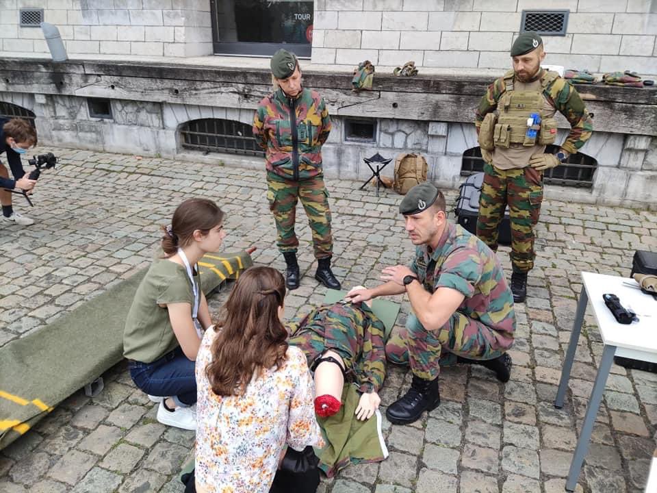 MedicalCompoBe's tweet image. Today MedCup at Tour and Taxis Brussels where medicine students can test their prowess and skills.
An awesome day where civilian and military medicine meet.
#Medcup2021 #studentsforstudents #competition