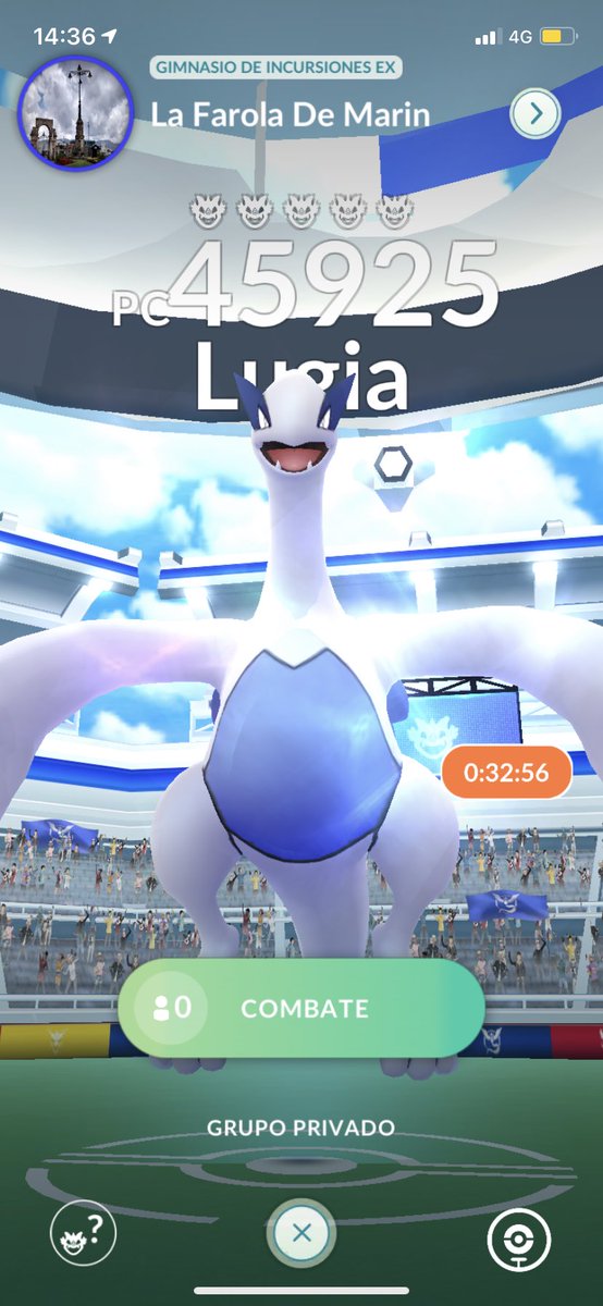 GoWady's tweet photo. Lugia raid now!! Add me, my code is 8556 0275 2370. #PokemonGoRaid #LugiaRaid FIRTS TWO https://t.co/e29aT6GCQI