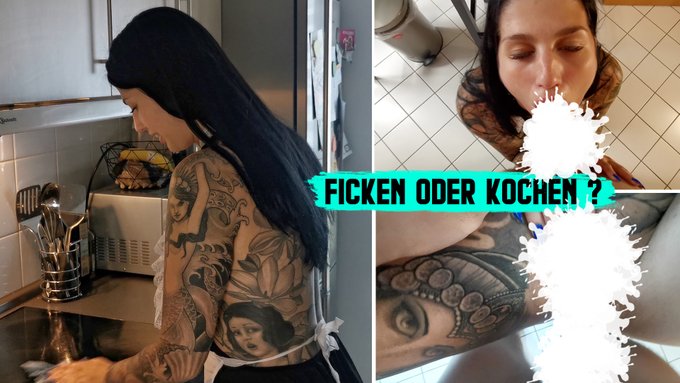 Wie h&auml;ttest du dich entschieden ? Ficken oder Kochen ?  Zum Clip: https://t.co/JfKkw1C2p6  #amateur #curvy<a href="/tag/curvy"class="tags"><span>#curvy</span></a><a href="/tag/german"class="tags"><span>#german</span></a><a href="/tag/tattoogirl"class="tags"><span>#tattoogirl</span></a><a href="/tag/amateur"class="tags"><span>#amateur</span></a>