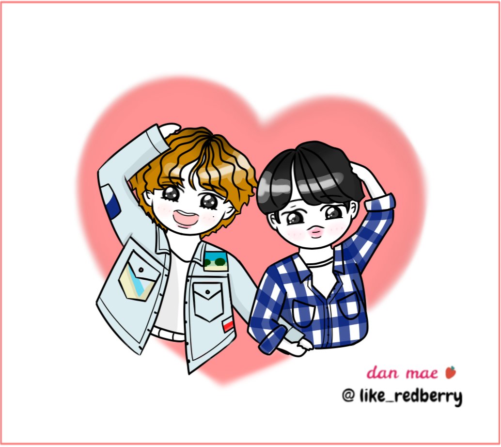 like_redberry's tweet photo. 뷔민 하트 🐯💗🐣
#뷔민 #vimn https://t.co/08lei2aSgz