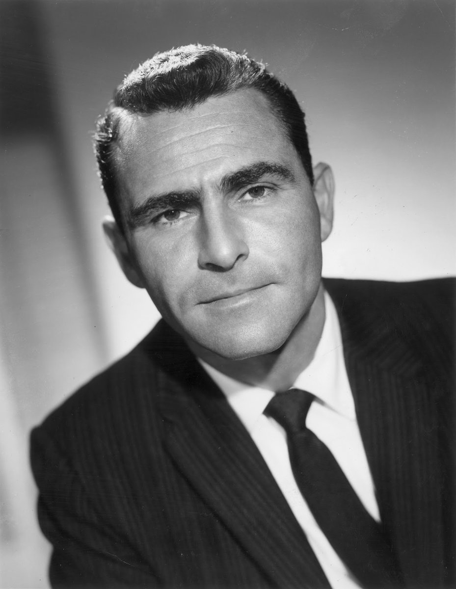 AnneSerling's tweet photo. "Under the cover of science fiction, Serling produced weekly parables about the evils of greed and militarism, hypocrisy and bigotry. He realized that you could talk about almost any subject, no matter how controversial, if you put it on another planet."
Bill Flanagan https://t.co/sc6M3vMPXg
