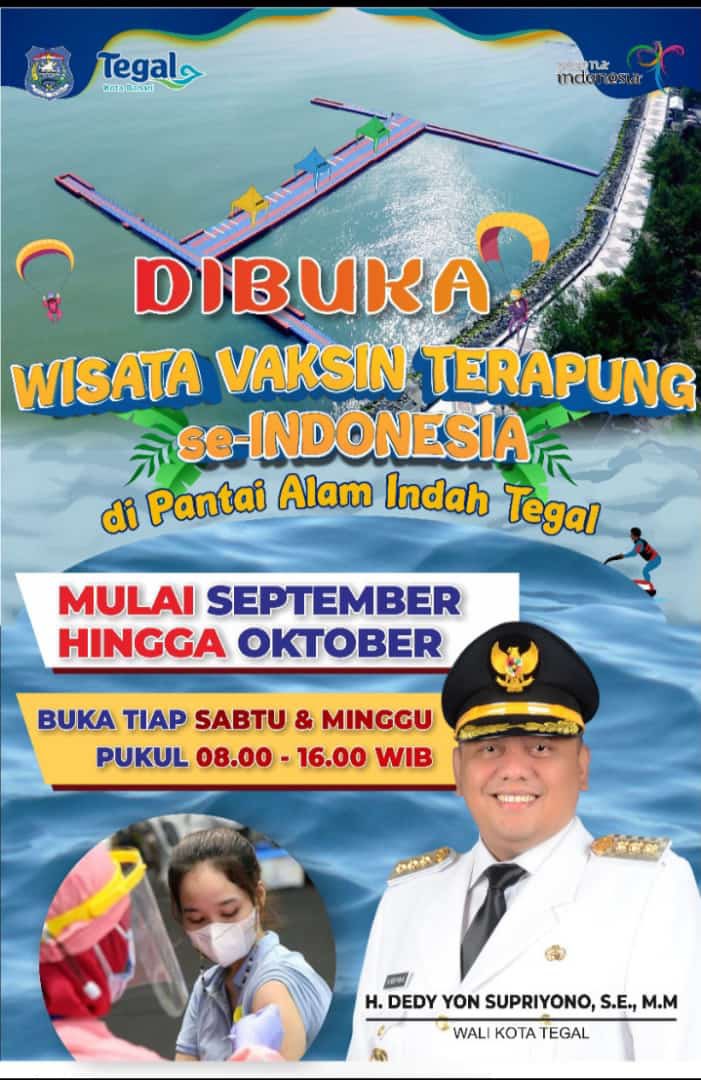 tglinfo1's tweet photo. Asyikkkkk... sambil Vaksin, sambil wisata #kotategal #tegal @PBIDI mantappp, semoga Nakesnya gak oleng pas nyuntik 🙏🙏 https://t.co/5Qs9ACHi59
