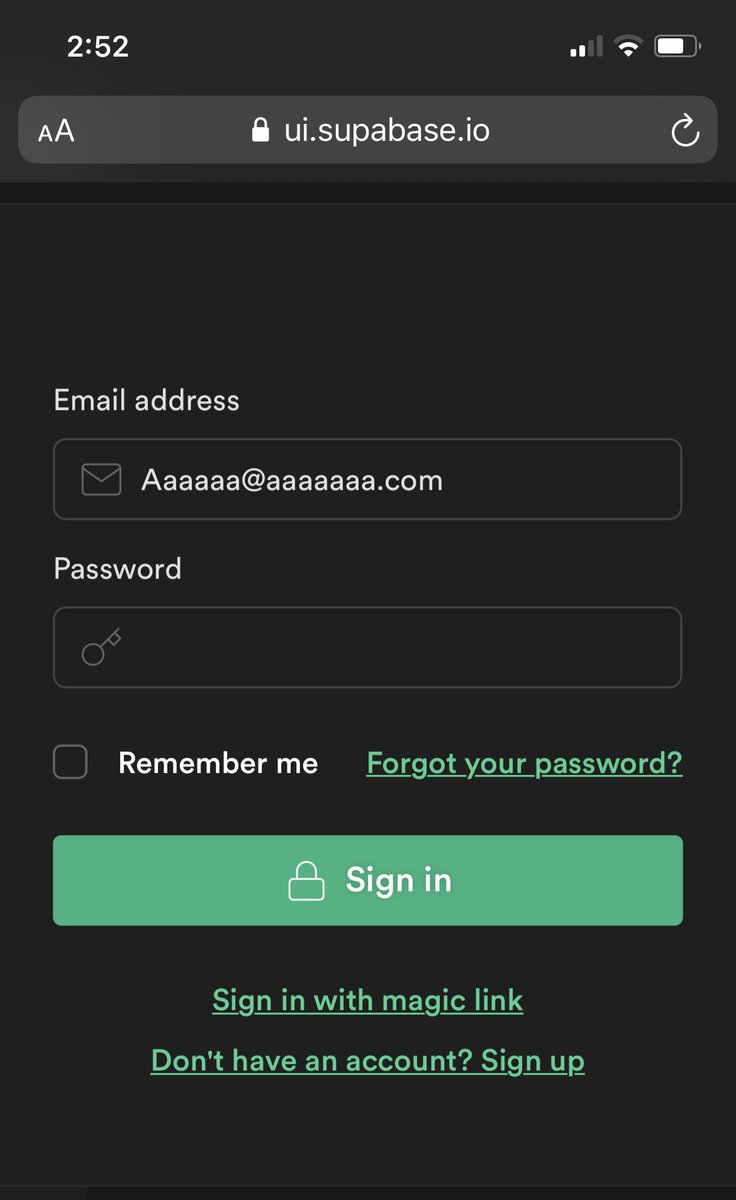 supabase's tweet photo. What’s your ‘go to’ mock email address when testing your app? https://t.co/d88EmwXB0l