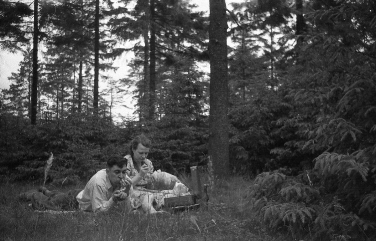 Атмосферные фото. отдых на природе. СССР, 1950е гг. 
Atmospheric photos. Picnic in Soviet Union, 1950s