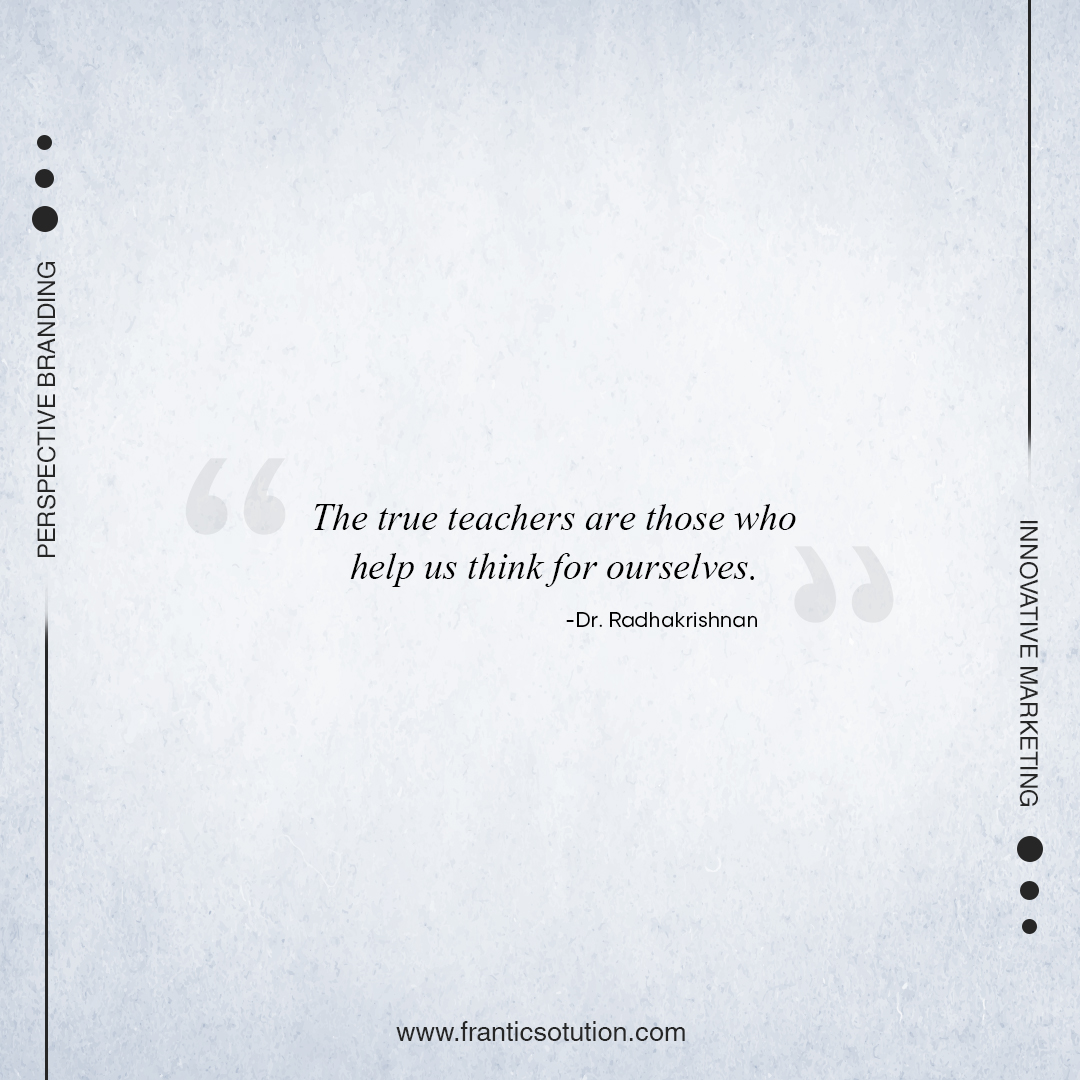 socialfrantic's tweet image. Happy Teachers Day!!
A sincere thank you to the true nation builders!!

#HappyTeachersDay2021 #NationBuilders #GuidingForces #FranticSolution #FranticFrenzy  #DigitalMarketingAgency #Marketing  #SocialMediaMarketing #DesignStudio #Chandigarh