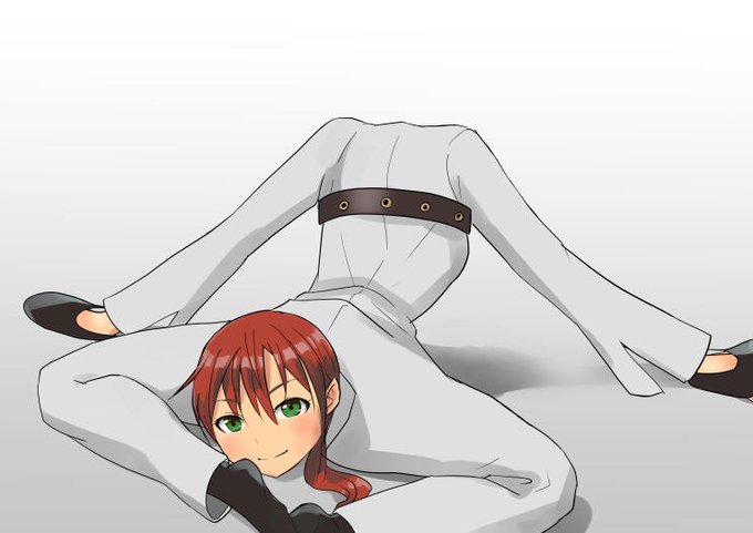 いつもの娘です。髪と目の色はコスプレです。種明かしはFantia、FANBOXに #jackochallenge #首チンコ 