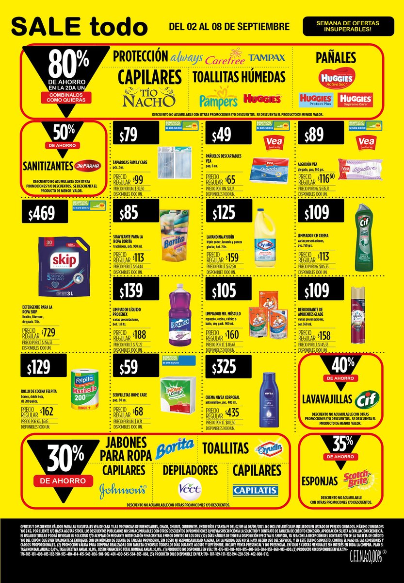 PromosVarias's tweet photo. #BuenSabado Entrá al BLOG y chequeá #ofertasypromos como estas!!  https://t.co/othLNE6E9p
#supermercados #ofertasupermercados #promos #Makro #Carrefour #Coto https://t.co/v2wGz9AoMK