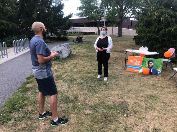 Emma Elbourne NDG NDP tweet media