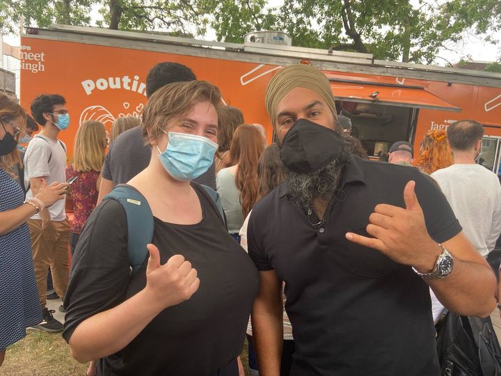 Emma Elbourne NDG NDP tweet media