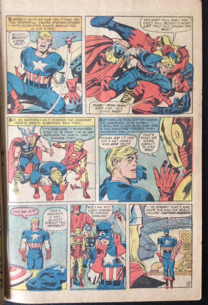 13thCrusader's tweet photo. #NowReading my copy of #Avengers Vol. 1 #4 - The first #SilverAge appearance of #CaptainAmerica and #Bucky, as well as, the #firstappearance of the original #BaronZemo. 

#Marvel #marvelcomics #marvelclassic #SteveRogers #buckybarnes #Zemo 

@ol_book https://t.co/PSWf8w7Rrh