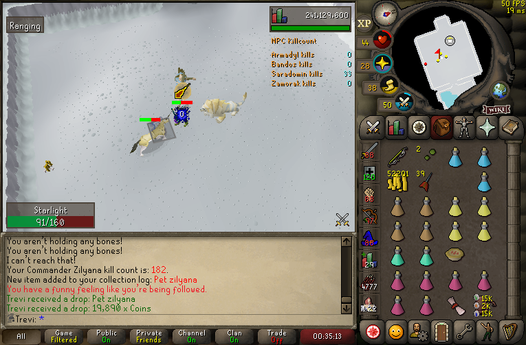 Trevi_OSRS's tweet photo. #5 Pet Zilyana https://t.co/gVtKo0aWsy