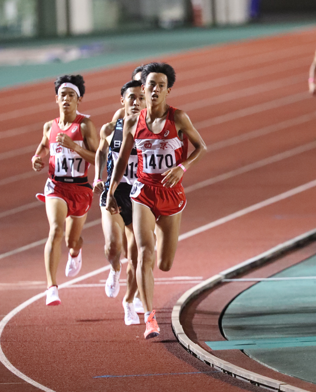 M Kawaguchi 山口ナイター陸上 ２ 男子３０００m １位 山﨑草太選手 西京高 ８分１３秒１７ ２位 江浪修平選手 日鉄ステンレス ８分１４秒９３ ３位 玉利和己選手 西京高 ８分１７秒１２ ４位 山口翔平選手 西京高 ８分１８秒２９ T Co