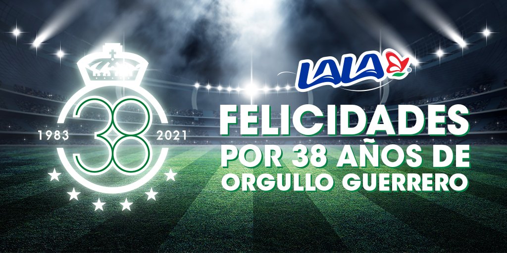 LALA México (@unvasodelala) on Twitter photo ¡Poco tiempo, mucha historia!
<a href="/ClubSantos/">Club Santos</a> está de fiesta, hace 38 años inició la pasión Lagunera. ¡Felicidades! #ModoGuerrero ¡Poco tiempo, mucha historia!
<a href="/ClubSantos/">Club Santos</a> está de fiesta, hace 38 años inició la pasión Lagunera. ¡Felicidades! #ModoGuerrero