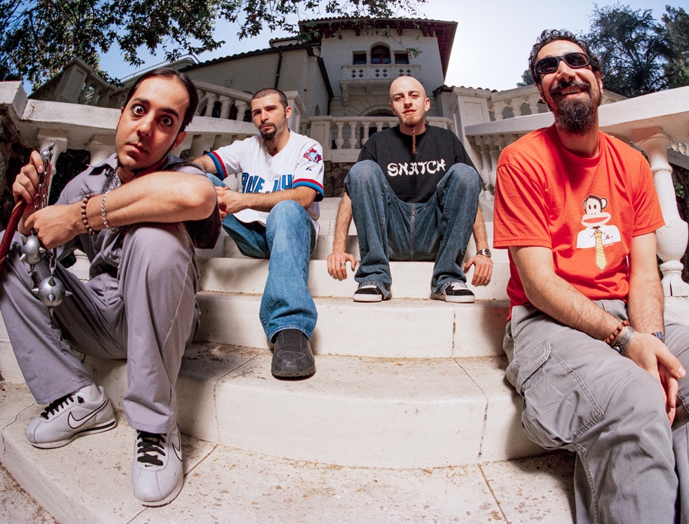 Happy 20th Birthday to #TOXICITY. Photo taken by #ClayPatrickMcBride during the recording of the album at <a href="/RickRubin/">Rick Rubin</a>’s.