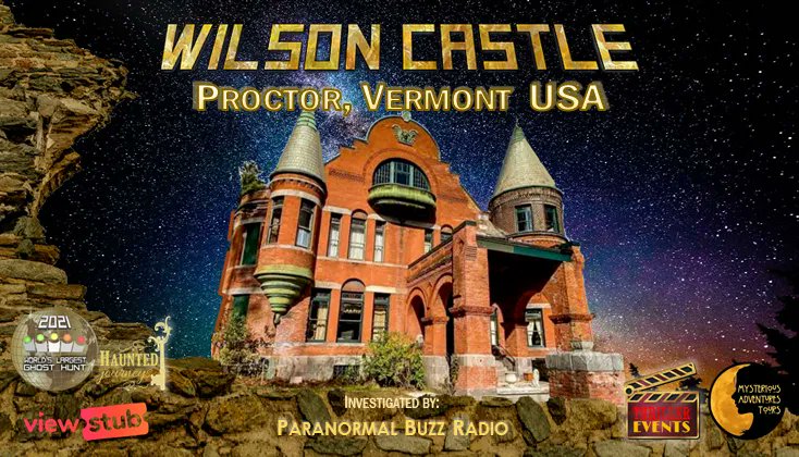 RevMatty_'s tweet photo. Are you brave enough to spend 36 hours at a haunted castle?
Join @buzz_paranormal @DuoDaemonologie and others for a 2 day fundraiser at Wilson Castl Proctor, Vt. For @GhostHuntingDay Sept. 24th and 25th
#LargestGhostHunt #WeAreOne
Tickets: https://t.co/dKyUNZ4q5X https://t.co/Pl765ITont