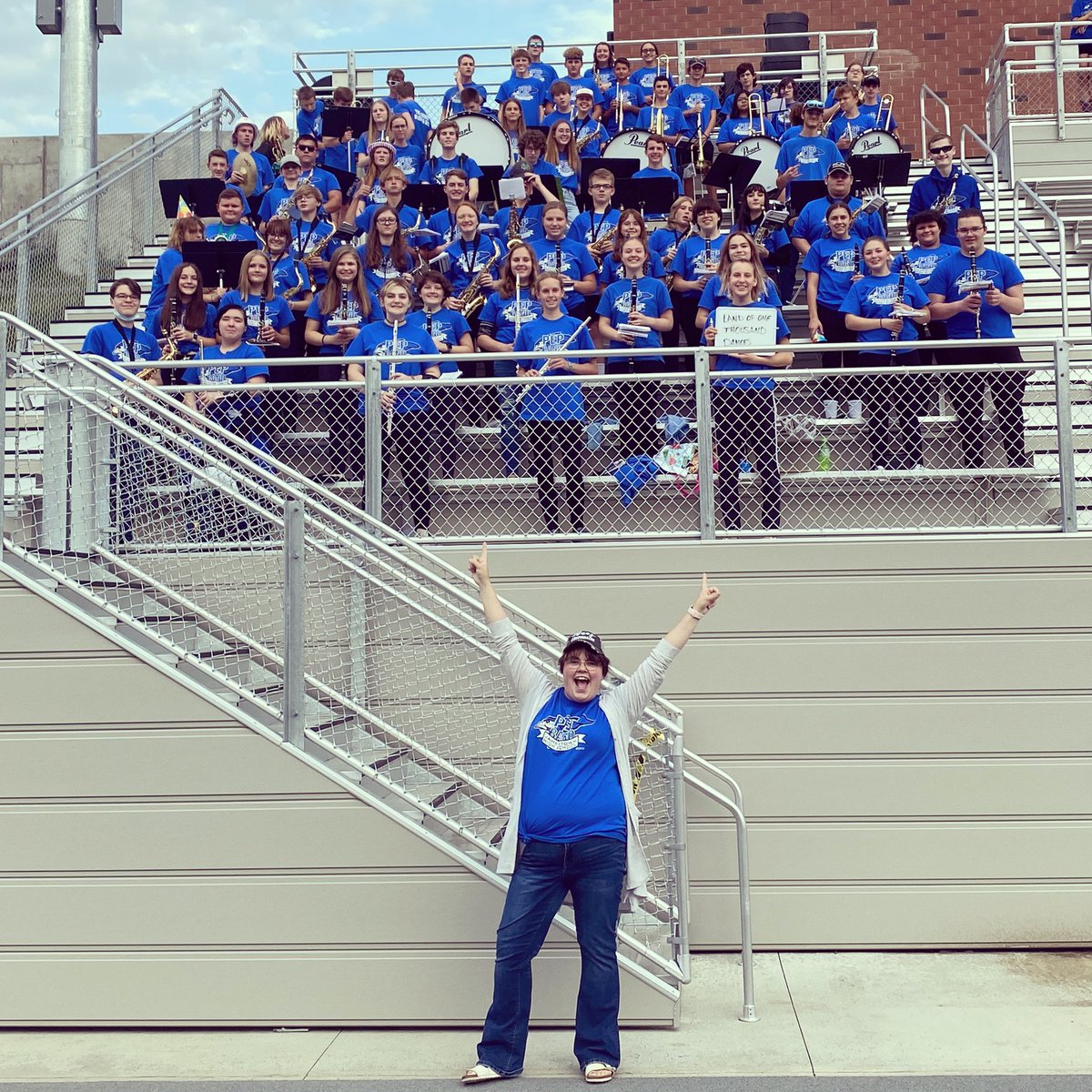 MissLundMusic's tweet photo. Blue Jay Band back at it again! https://t.co/JeQpszit6b