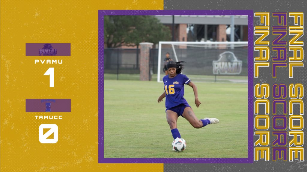 PVAMUPanthers's tweet photo. PVAMUSoccer: Final ⚽️ 

1-0 LADY PANTHERS! 

#wherechampionsarebuilt #pvamupanthers #pvsoccer https://t.co/i10KQ4t7fS