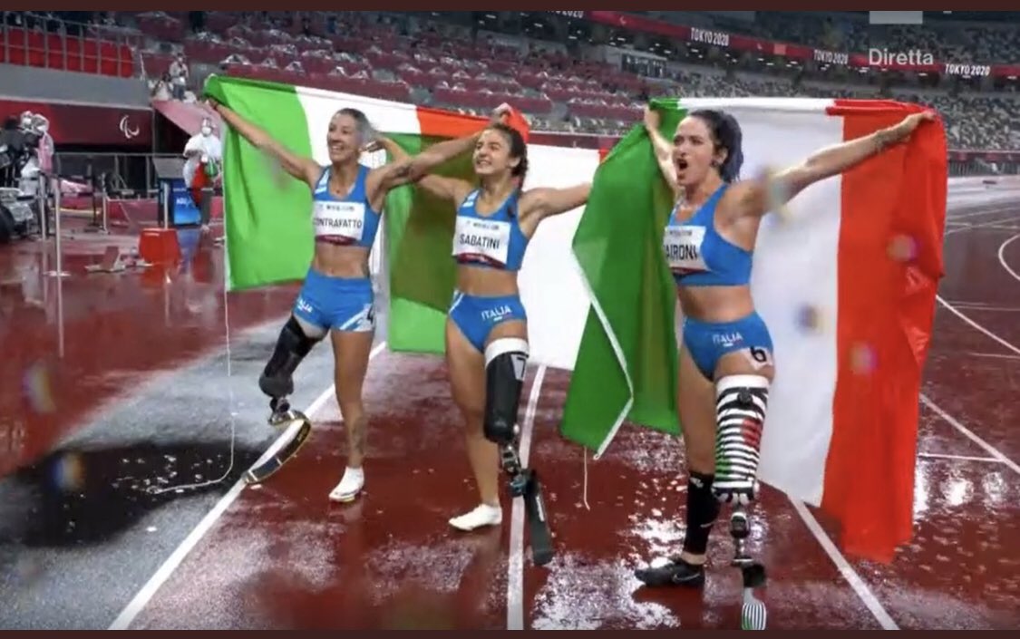 Grazie fuoriclasse. 
#Paralympics ♥️