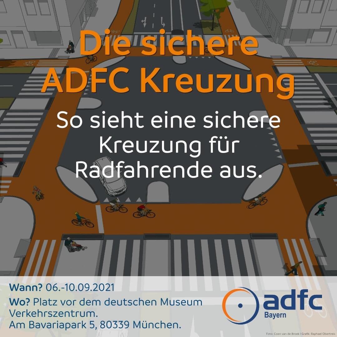 umwerfer's tweet image. Genau so 👇 #ProtectedIntersection #GeschützteKreuzung