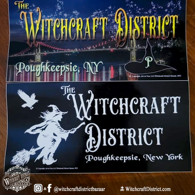 AWStormAnderson's tweet photo. Sneak Peek at the first #bumperstickers we're producing!⛧🧙‍♀️🧙‍♂️
 #seasonofthewitch #womanownedbusiness #Poughtential #witchshop #witch #witchyvibes #witchlife #witchythings #witchcraft #witchesoftwitter #WitchcraftDistrict #tattoowitch #tattoomagic #Poughkeepsie #NewYork https://t.co/1RE8olr0Xg