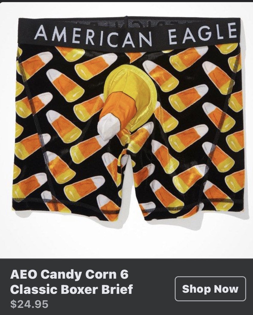 AEO Candy Corn 6 Classic Boxer Brief