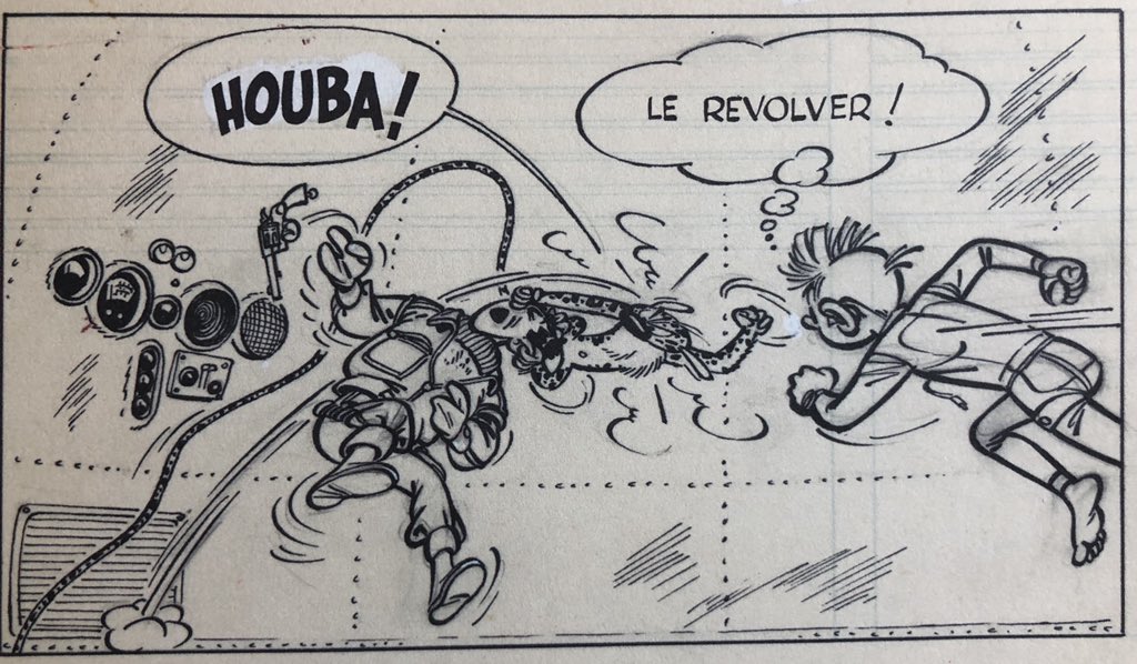 Franquin, Le Repaire de la murène 