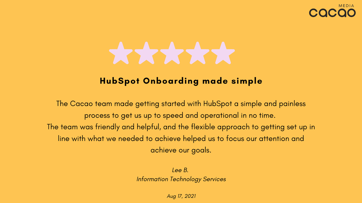 What can be more joyous than great customer feedback?

Thank you Lee for sharing such kind words. It's so enjoyable to watch you and your business continue to grow!

#reviews #review #reviewer #feedback #testimonial #happycustomer #blogger #instagram #advertising
