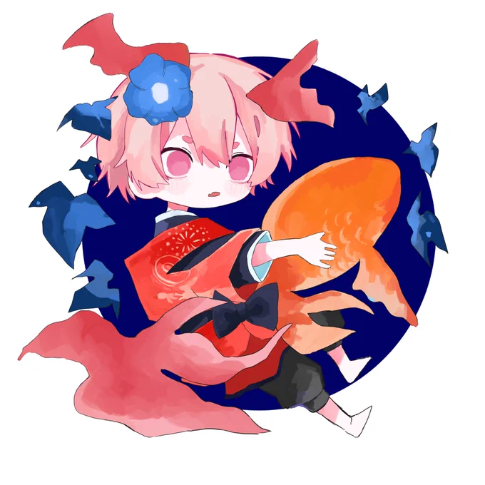 金魚のアイコン企画のやつですかわいい  さん#アイコン企画 #金魚 