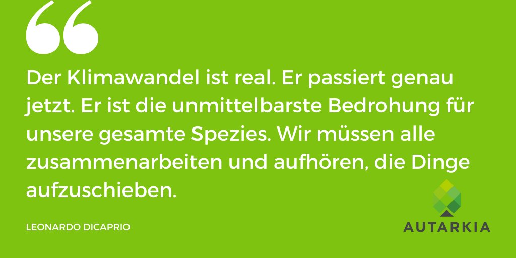 Unser Statement zum Samstag!🤝
Wir wünschen euch allen ein schönes Wochenende💚
#actions #saturdaystatement #climatechange #weltverbessern #autarkiagreen #gogreen #savetheplanet #focus