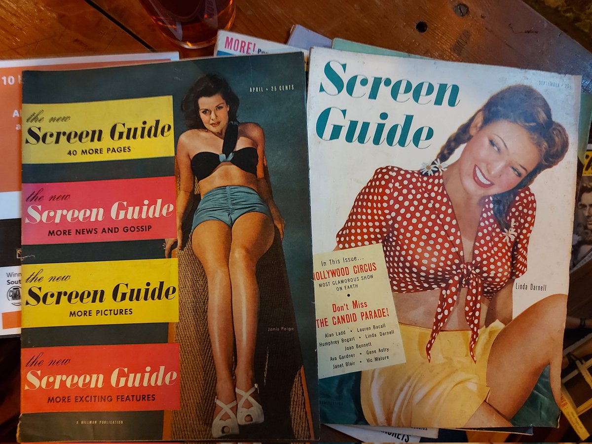 thepopeoftrash's tweet image. Todays finds #ScreenGuide&apos;s

Hot gossip from the &apos;40&apos;s