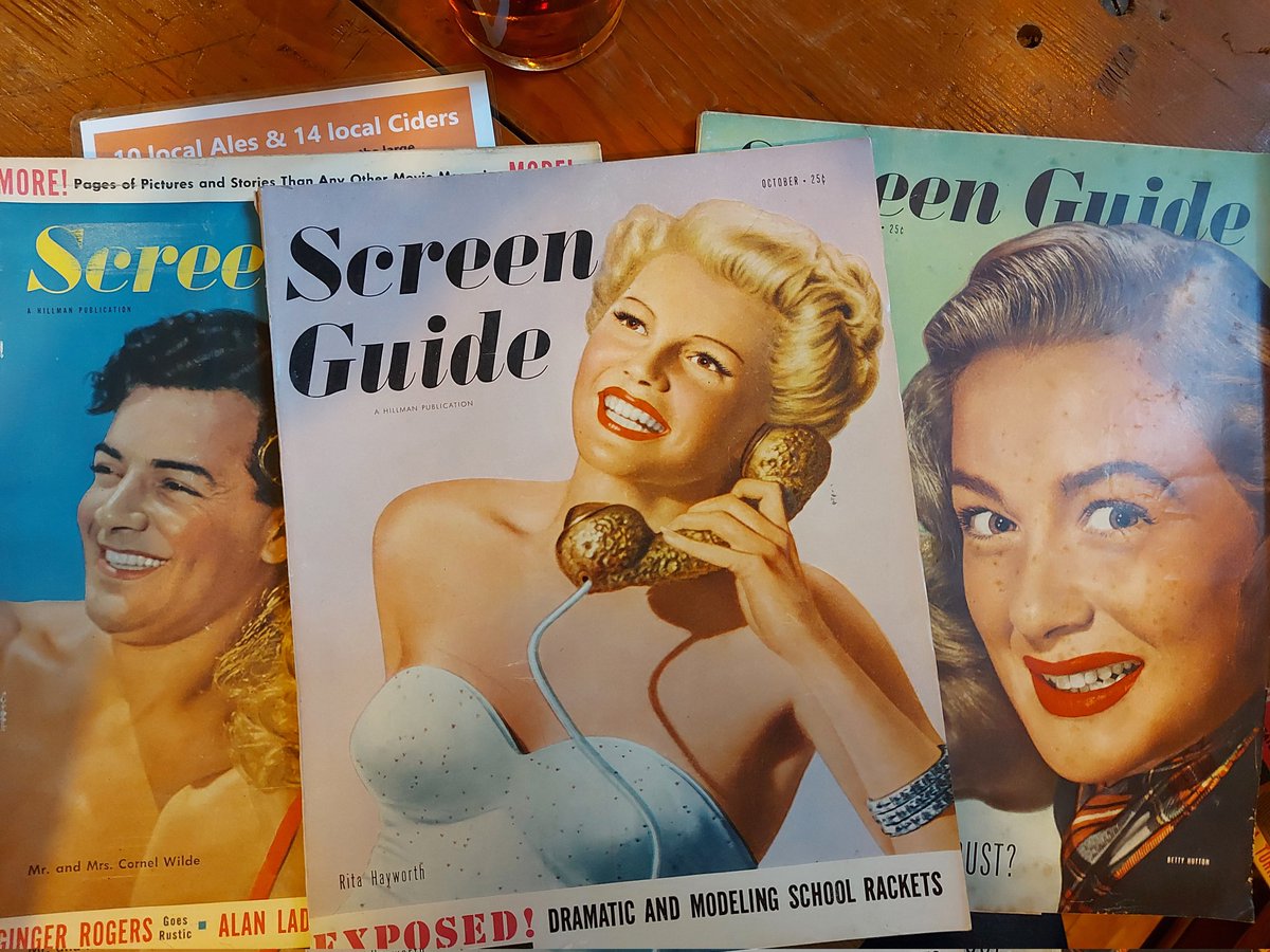 thepopeoftrash's tweet image. Todays finds #ScreenGuide&apos;s

Hot gossip from the &apos;40&apos;s